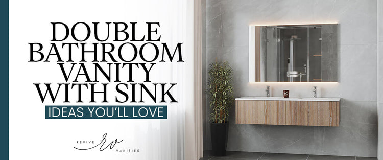 Double Bathroom Vanity With Sink