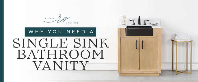 Single Sink Bathroom Vanity