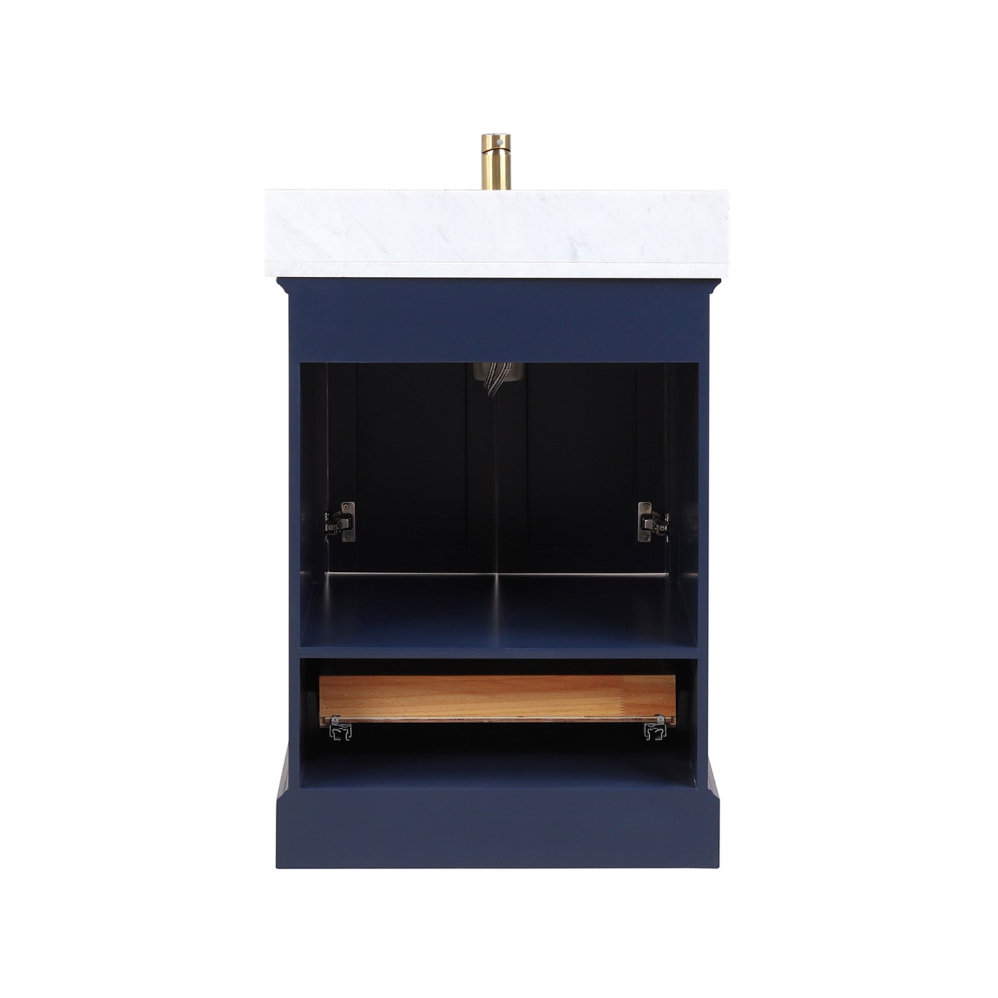 Copenhagen 24" Freestanding Bathroom Vanity With Countertop & Undermount Sink - Navy Blue