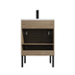 Bari 24" Freestanding Bathroom Vanity with Sink - Classic Oak