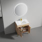 Bari 30" Freestanding Bathroom Vanity with Sink - Maple