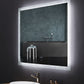 FRYSTA 48 in. x 40 in. LED Frameless Rectangualar Mirror with Dimmer and Defogger