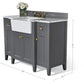 Adeline 48 in. Bath Vanity Set in Sapphire Gray