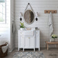 Adeline 48 in. Bath Vanity Set in White