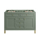 Chicago 48" Single Vanity, Smokey Celadon w/ 3 CM Eternal Marfil Top