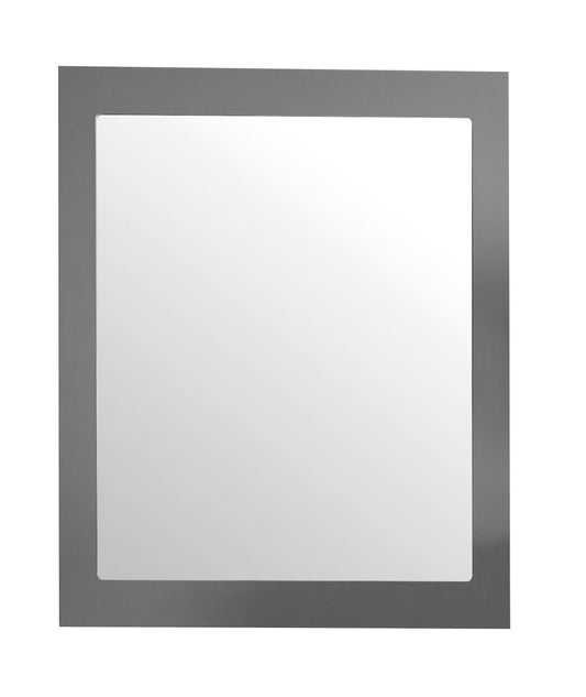 Sterling 24" Framed Rectangular Grey Mirror