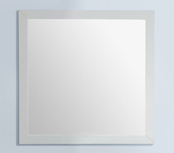 Sterling 30 Framed Square Soft White Mirror