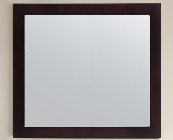 Sterling 36 Framed Rectangular Espresso Mirror