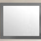 Sterling 36" Framed Rectangular Maple Grey Mirror