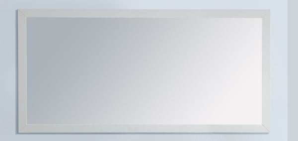 Sterling 60 Framed Rectangular Soft White Mirror