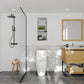 Alto 30" California White Oak Bathroom Vanity with Pure White Phoenix Stone Countertop