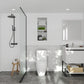 Alto 30" White Bathroom Vanity with Pure White Phoenix Stone Countertop