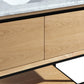 Alto 36" California White Oak Bathroom Vanity with Matte White VIVA Stone Solid Surface Countertop