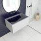 Vitri 36" Cloud White Wall Hung Bathroom Vanity Cabinet 