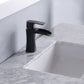 Maribella 48" Single Bathroom Vanity Set in White and Carrara White Marble Countertop without Mirror