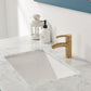 Sutton 48" Single Bathroom Vanity Set in Royal Green and Carrara White Marble Countertop with Mirror