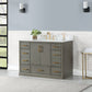 Monna 48" Single Bathroom Vanity Set in Gray Pine