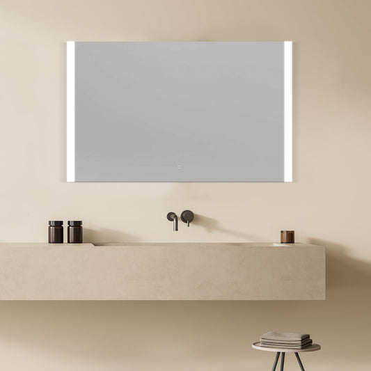 Cosenza 48” Rectangle Frameless Modern LED Bathroom Vanity Mirror