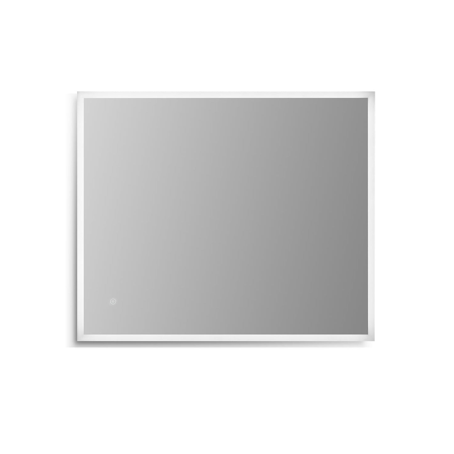 Cassano Rectangle 36" Frameless Modern Bathroom/Vanity LED Lighted Wall Mirror