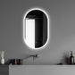 Borgo Oval
 36" Frameless Modern Bathroom/Vanity LED Lighted Wall Mirror