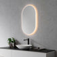 Borgo Oval
 36" Frameless Modern Bathroom/Vanity LED Lighted Wall Mirror