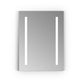 Catola Rectangle 24" Frameless Surface-Mount/Recessed LED Lighted Bathroom Medicine Cabinet