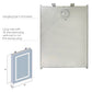 Bojano Rectangle 24" Frameless Surface-Mount/Recessed LED Lighted Bathroom Medicine Cabinet