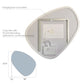 Rasso Novelty
 39" Frameless Modern Bathroom/Vanity LED Lighted Wall Mirror