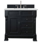 Brookfield 36" Single Vanity, Antique Black w/ 3 CM Ethereal Noctis Quartz Top