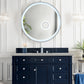 Brittany 48" Single Vanity, Victory Blue w/ 3 CM Eternal Serena Quartz Top