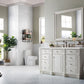 Bristol 60" Single Vanity, Bright White w/ 3 CM Ethereal Noctis Quartz Top