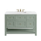 Breckenridge 48" Single Vanity, Smokey Celadon w/ 3 CM Arctic Fall Top