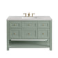 Breckenridge 48" Single Vanity, Smokey Celadon w/ 3 CM Eternal Serena Top