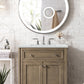 Chicago 30" Single Vanity, Whitewashed Walnut w/ 3 CM Ethereal Noctis Quartz Top