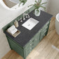 Brittany 48" Single Vanity, Smokey Celadon w/ 3 CM Charcoal Soapstone Top