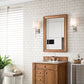 Bristol 30" Single Vanity, Saddle Brown w/ 3 CM Eternal Serena Quartz Top