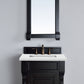 Brookfield 26" Single Vanity, Antique Black w/ 3 CM Ethereal Noctis Quartz Top