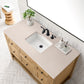 Breckenridge 48" Single Vanity, Light Natural Oak w/ 3 CM Eternal Marfil Top