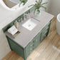 Brittany 48" Single Vanity, Smokey Celadon w/ 3 CM Eternal Serena Top