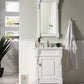 Brookfield 26" Single Vanity, Bright White w/ 3 CM Ethereal Noctis Quartz Top