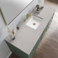 Chicago 60" Single Vanity, Smokey Celadon w/ 3 CM Eternal Serena Top