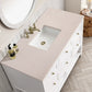 Breckenridge 48" Single Vanity, Bright White w/ 3 CM Eternal Marfil Top