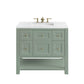 Breckenridge 36" Single Vanity, Smokey Celadon w/ 3 CM Arctic Fall Top