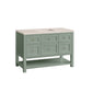 Breckenridge 48" Single Vanity, Smokey Celadon w/ 3 CM Eternal Marfil Top